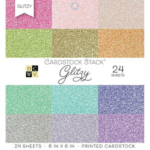 DCWV XyVeB X^bN - 6 x 6 - Single-Sided - Glitzy - Glitzy Glitter - 24 V[g PS-005-00568