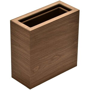 () Bosk バスク ダストボックス スリム L 8.5L BW ブラウン ごみ箱 分別 おしゃれ ふた付き キッチン ゴミ箱 ペール ふたつき フタ付きゴミ箱 屑入れ 橋本達之助工芸 日本製