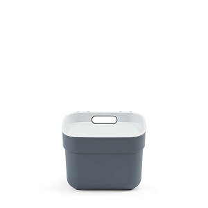 (カーバー) 分別ダストボックス 5L グレー 丸洗いできる 軽い 持ち運び簡単 リサイクル原料 蓋つき 卓上 ゴミ箱 おしゃれ かわいい