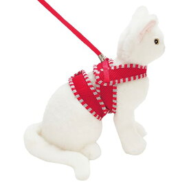 猫用ハーネス Anycatハーネス ストライプ レッド 猫用 S サイズ