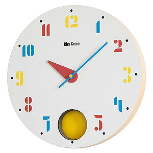 �Ǌ|�����v �o�E�n�E�X GENE WALL CLOCK Joschmi Pendulum �z���C�g WCL-027