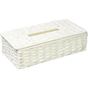 ���ǂ�Y��(Tidorisangyou) �e�B�b�V���P�[�X �z���C�g 26X13.5XH7cm �y�[�p�[�e�B�b�V���P�[�X CH-535WH