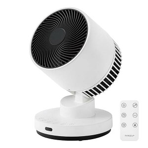 サーキュレーター ヒート&クール 温冷 温風機能 左右自動首振り 衣類乾燥機能付 ホワイト HC-AZ0694WH