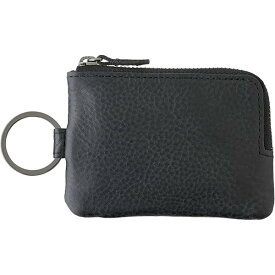 (Slip-On) AZ キーポーチ ソリッドブラック A-IAZ-4506 本革 レザー キーケース 小物入れ