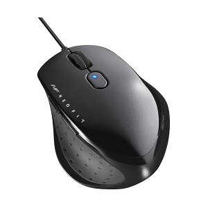 BUFFALO �L�� BlueLED 5�{�^�� �l�I�t�B�b�g�}�E�X M�T�C�Y �u���b�N BSMBU515MBK