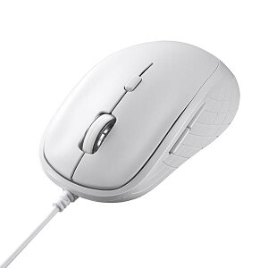 USB �}�E�X �L�� 5�{�^�� �y �߂�/�i�� �{�^������ �z DPI�ؑ� BlueLED �z���C�g BSMBU315WH