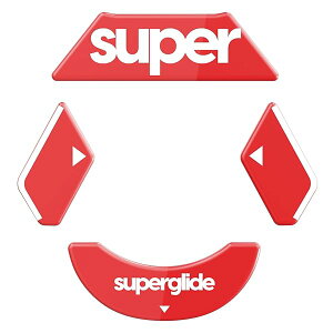 Superglide2(Type C) }EX\[ for Logicool G900/903 }EXtB[g [ KXf EhGbaH ϋv ᖀC Super Smooth ] - Red