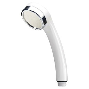 マジカヨ・アリエーネ シャワーヘッド 節水 極細 (シャワー穴0.3mm 肌触り・浴び心地やわらか 低水圧対応 シュガーホワイト ) GA-FA015