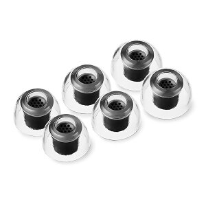 SednaEarfit XELASTEC II Standard [�C���[�s�[�X MS/M/ML�T�C�Y�e1�y�A] �ō������̔M�Y���G���X�g�}�[(TPE�f��)�̗p ���������݌v �n�j�J���\�����b�N�X�K�[�h���� ��h�� �ሳ���yAZL-XELASTEC