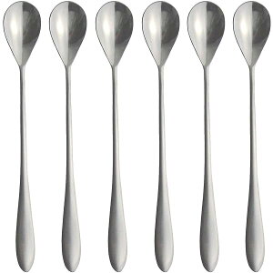 燕三条 ソーダスプーン 5本+1本 18cm 18-0ステンレス 日本製