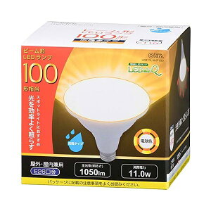 LED�d�� �r�[�������v�` E26 100�`���� �h�J�^�C�v �d���F_LDR11L-W/P100 06-3415