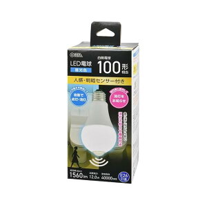 �I�[��(OHM)�I�[���d�@ LED�d�� E26 100�`���� �l�����ÃZ���T�[�t�� �����F LDA12D-G R52 06-4790