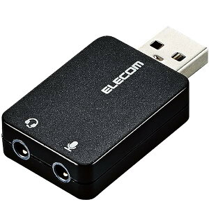 USB�I�[�f�B�I�ϊ��A�_�v�^ ��3.5mm USB to �X�e���I�~�j�W���b�N 3�� 4�� �Ή� �m�C�Y���� ���}��