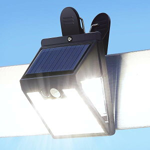 72LED �\�[���[���C�g ���O IP65�h�� �l���Z���T�[���C�g ���O �\�[���[�[�d �N���b�v�� 3�ʔ�