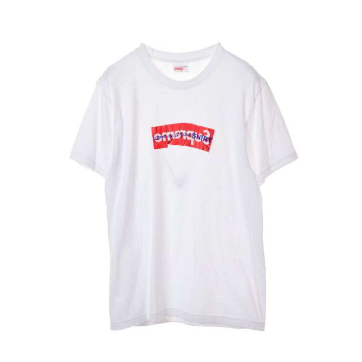 楽天市場】Supreme × COMME des GARCONS SHIRT ボックスロゴTシャツ M  