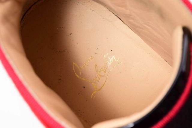 Christian Louboutin LOUIS ORLATO VS FLAT TRICO ハイカット スニーカー 42.5 レッド  クリスチャンルブタン 【中古】 | CYCLE HEARTS楽天市場店
