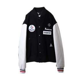 未使用 MONCLER × FRAGMENT SVEN ダウン スタジャン 2 ブラック モンクレール 【中古】