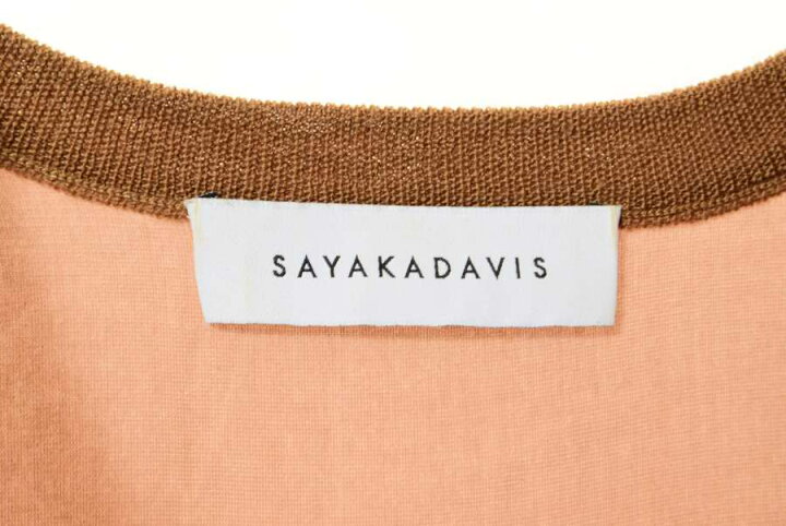 楽天市場】美品 SAYAKA DAVIS ベルベットコンビ プルオーバー ニット P 