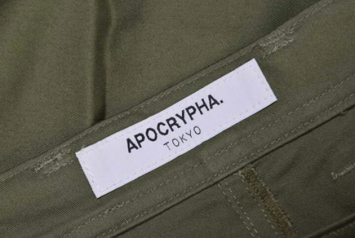 楽天市場】美品 APOCRYPHA. ミリタリー カーゴ パンツ 44 カーキ 