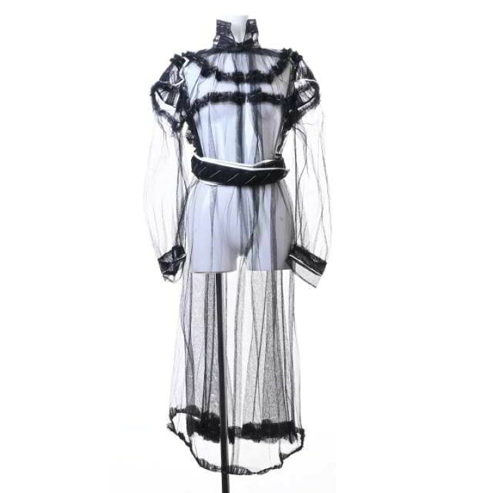 楽天市場】美品 Maison Margiela チュール ロングドレス 36 ブラック 