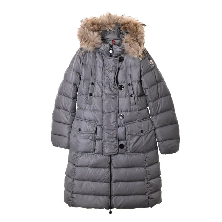 楽天市場】MONCLER GENEVRIER GIUBBOTTO ダウンコート 0 グレー 
