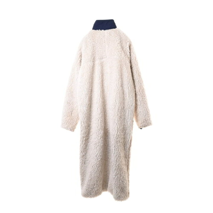 楽天市場】MAISON EUREKA ロング フリースジャケット FREE アイボリー  