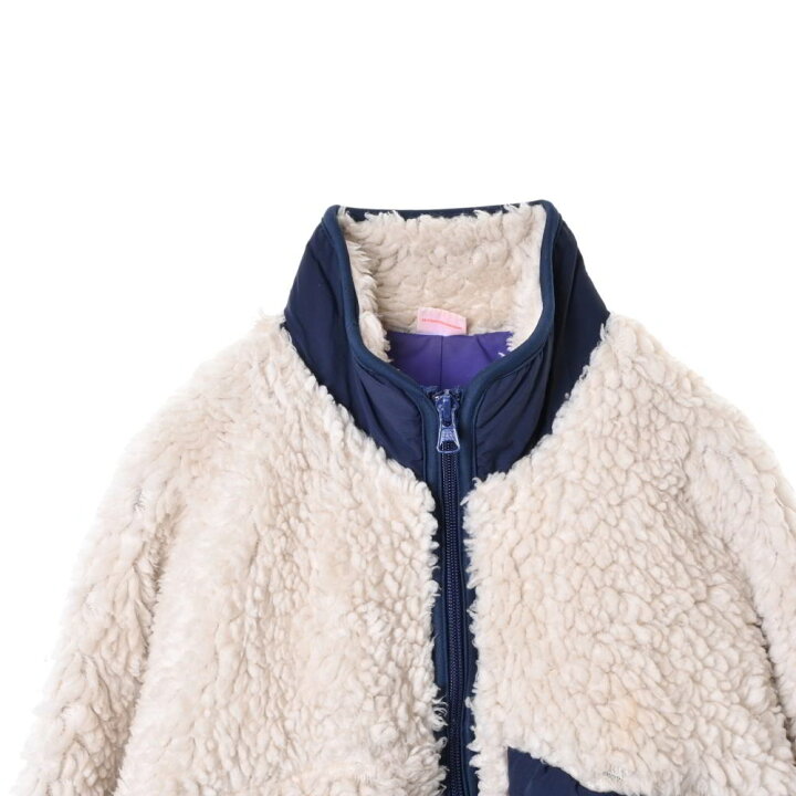 楽天市場】MAISON EUREKA ロング フリースジャケット FREE アイボリー  