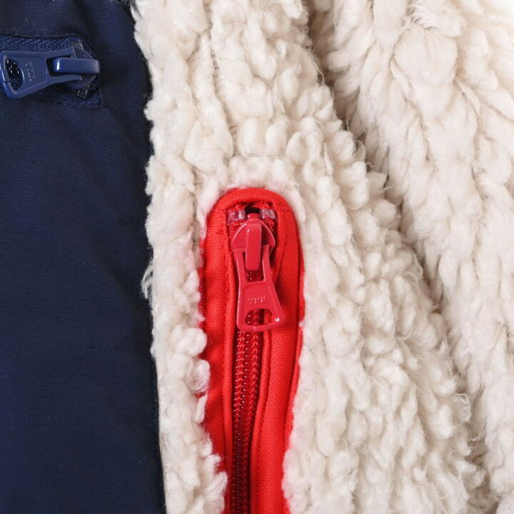 楽天市場】MAISON EUREKA ロング フリースジャケット FREE アイボリー  