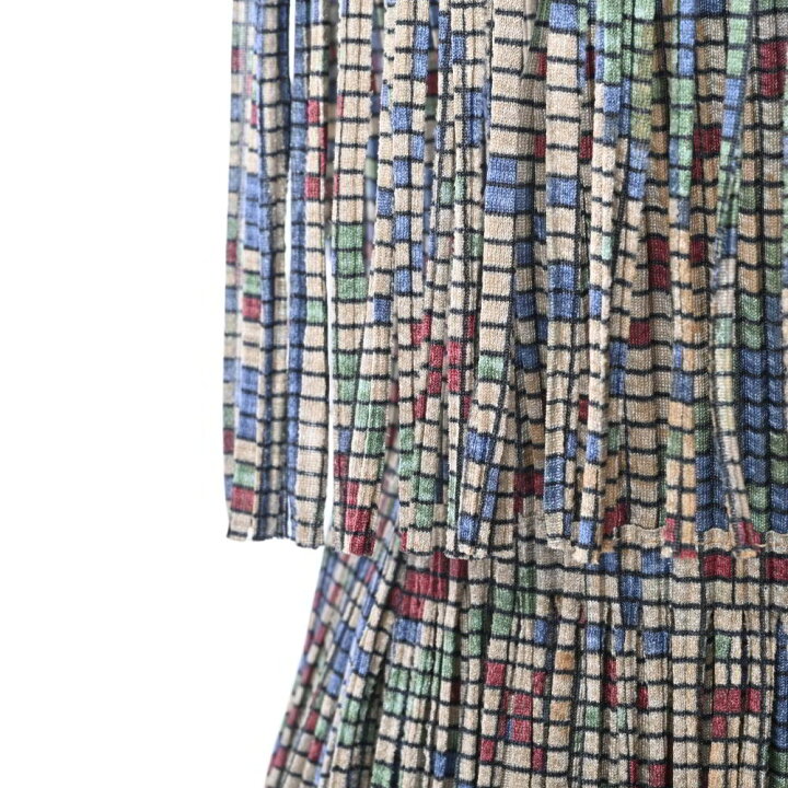 楽天市場】PLEATS PLEASE フリンジ プリーツ プリント ワンピース 3  