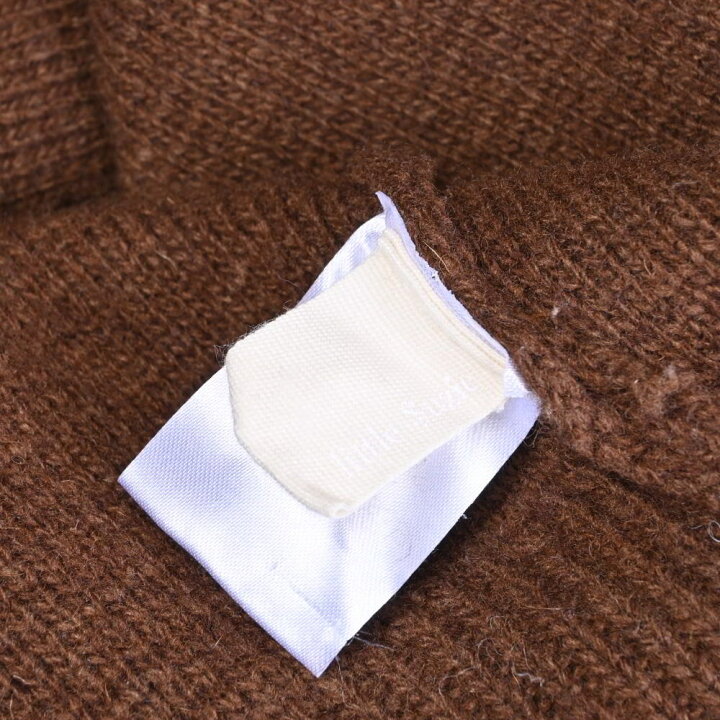 楽天市場】Little suzie ウール混 リボン ニットカーディガン  