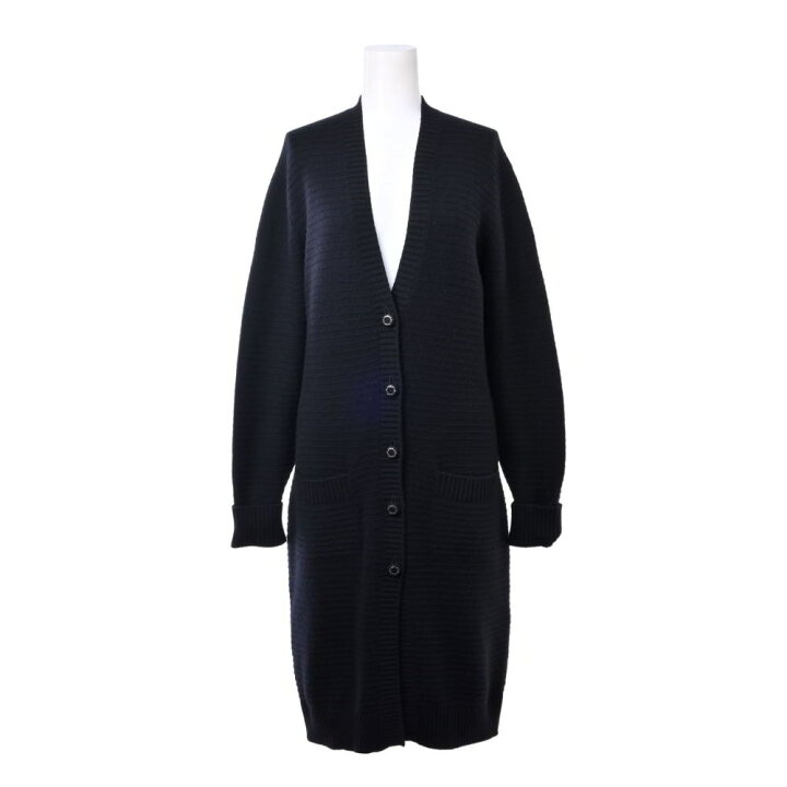 楽天市場】CHANEL 08A P33560 カシミヤ ニット ロングカーディガン  