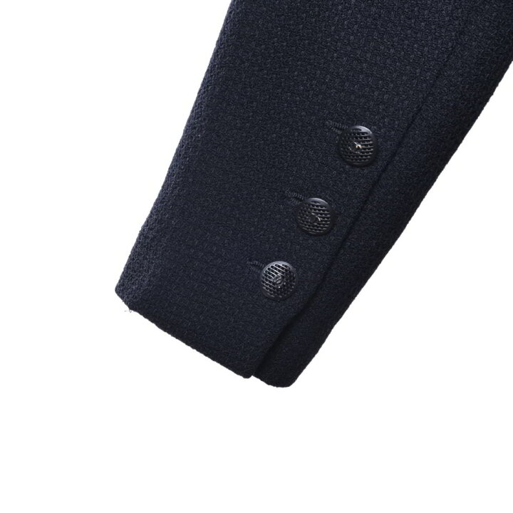 楽天市場】CHANEL フランス製 02P P19287 ウール混 ジャケット 36  