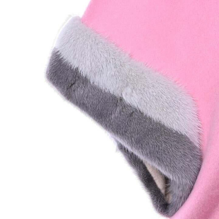 楽天市場】FENDI FJ6569 ミンクファー付き カシミヤジャケット 40  