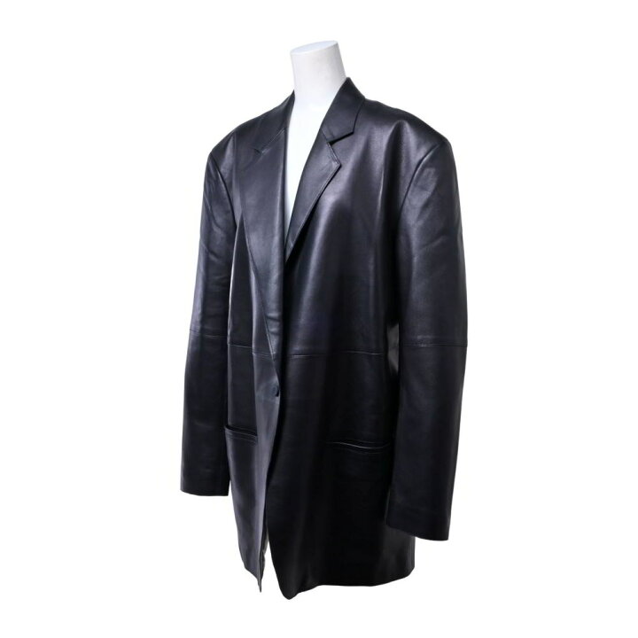 楽天市場】AERON ハンガリー製 レザージャケット 36 ネイビー アーロン  