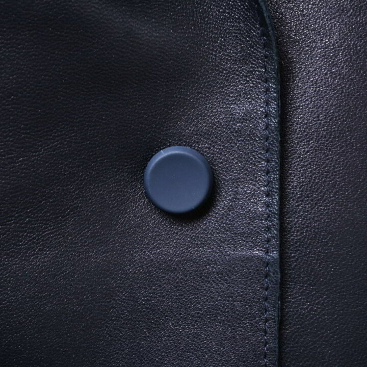楽天市場】AERON ハンガリー製 レザージャケット 36 ネイビー アーロン  