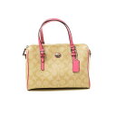 美品 COACH 2way シグネチャー ショルダーバッグ ONE SIZE ベージュ コーチ 【中古】