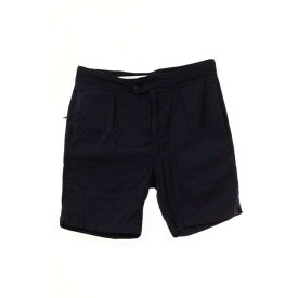 Engineered Garments ワンタック ウール ハーフパンツ S ネイビー エンジニアードガーメンツ 【中古】