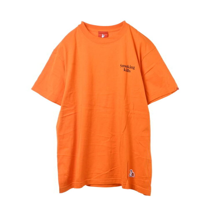 楽天市場】FR2 Smoking Kills プリント Tシャツ M オレンジ エフアール 