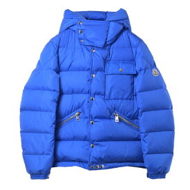 MONCLER LIORAN リオラン ダウン ジャケット 0 ブルー モンクレール 【中古】