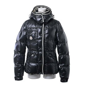 MONCLER QUINCY クインシー ダウン ジャケット 1 ブラック モンクレール 【中古】