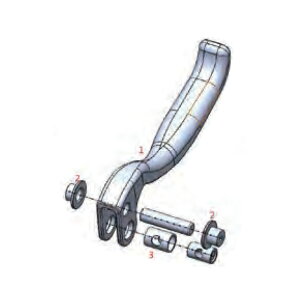 18`20ő1200~OFFN[|eNg HD1.B Lever Blade Kitio[u[hLbgj