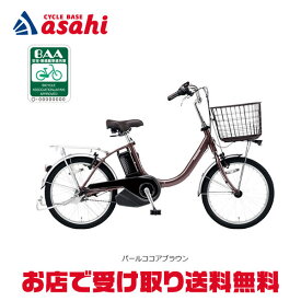 15日最大1200円OFFクーポンあり【送料無料】【東日本限定】パナソニック ビビ ・L・20・ 押し歩き「BE-FLW032」20インチ 電動自転車 -25