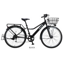 楽天市場】ママチャリ 27インチ（カラーブラック）（シティサイクル 