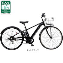 楽天市場】クロスバイク 700c（カラーブラック）（電動アシスト自転車 