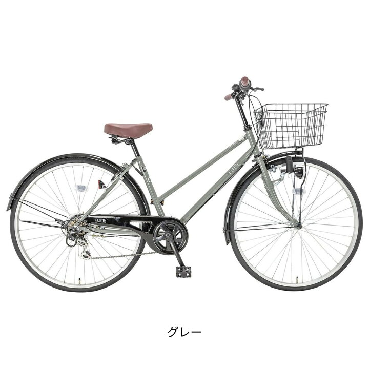楽天市場】ママチャリ シティ 自転車 サイクルスポット 27インチ 
