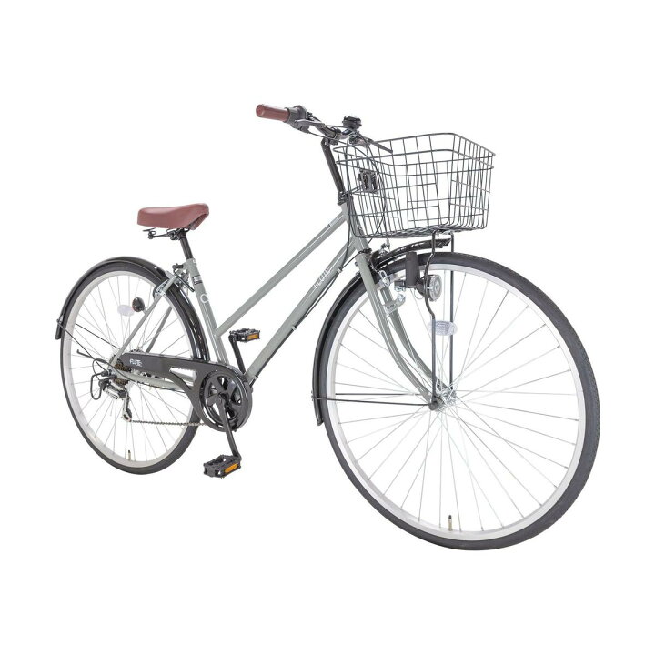 楽天市場】ママチャリ シティ 自転車 サイクルスポット 27インチ 