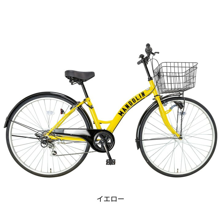楽天市場】ママチャリ シティ 自転車 サイクルスポット MANDOLIN 