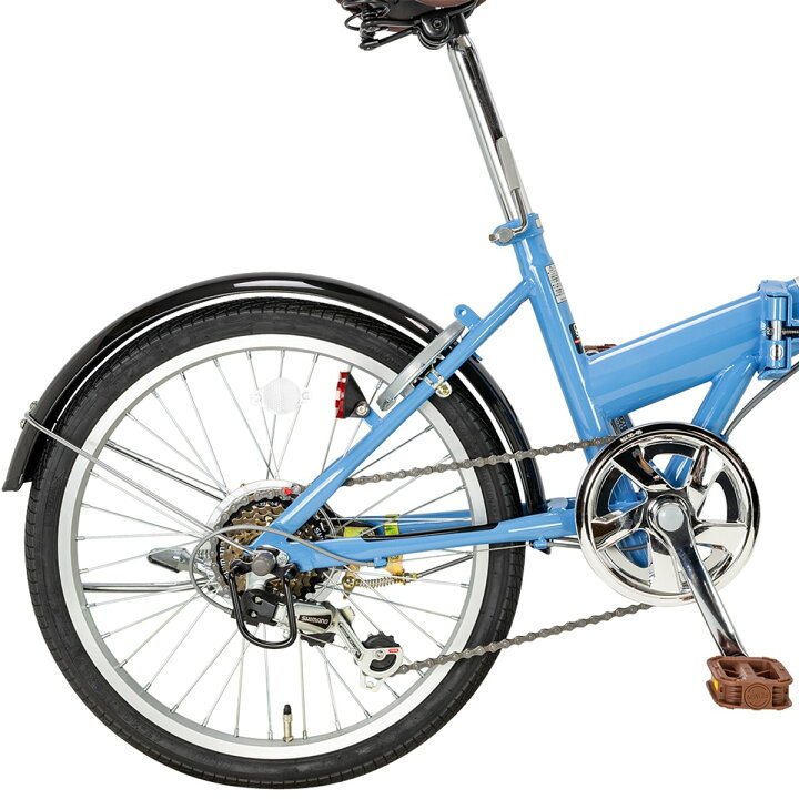 楽天市場】折り畳み自転車 国際貿易関西 20インチ フォルビート 6段 