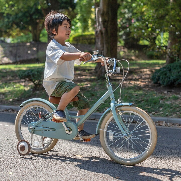 楽天市場】キッズ 子供 幼児用 自転車 サイクルスポット Norway モス 