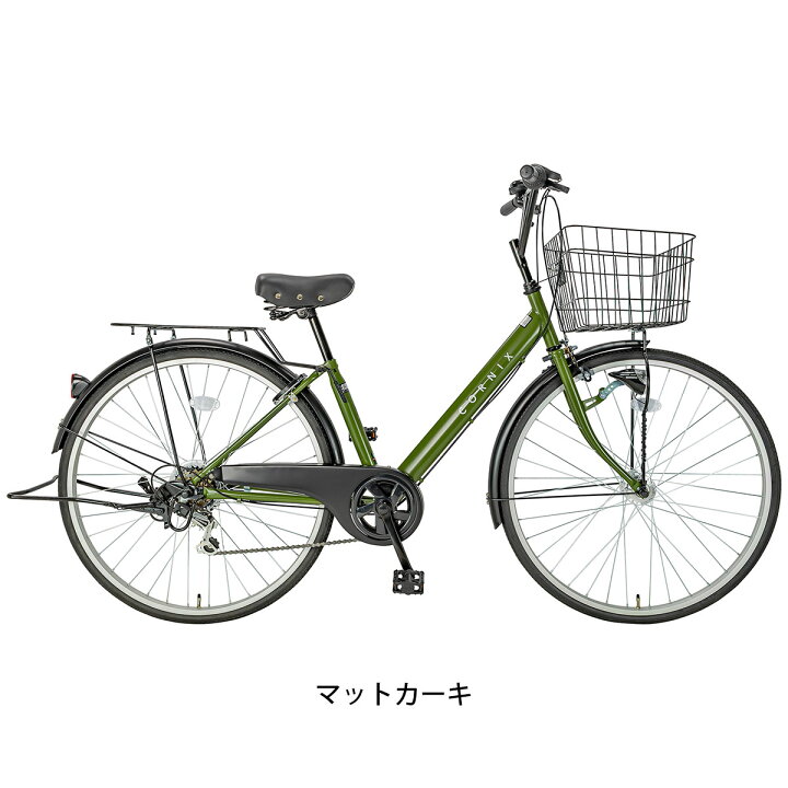 楽天市場】ママチャリ シティ 自転車 サイクルスポット コルニクス 27 